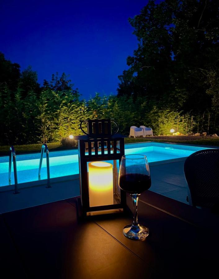 Villa Destiny Nedescina, Istrien, Kroatien Esterno foto